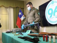 Incautan Fusil, Droga y Municiones en Allanamiento en Ercilla: Dos Detenidos