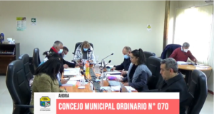 Concejo Municipal Ordinario N°070 – 13 junio de 2023.