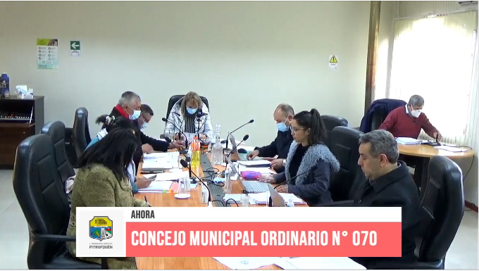 Concejo Municipal Ordinario N°070 – 13 junio de 2023.