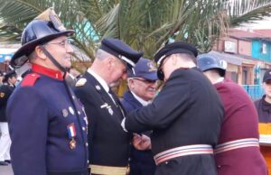 Reconociendo a Voluntarios con Años de Servicio, Bomberos de Pitrufquén celebró Aniversario de la Institución
