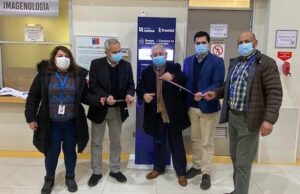 Frontel Inauguró Tótem De Carga Gratuito Para Celulares En Hospital De Cunco