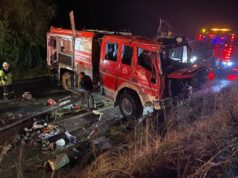 Bomberos De Freire Inicia Campaña Monetaria Para Reponer Carro Bomba Accidentado