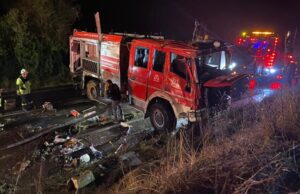 Bomberos De Freire Inicia Campaña Monetaria Para Reponer Carro Bomba Accidentado