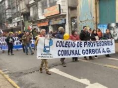 Multitudinaria Convocatoria: Profesores de La Araucanía se Manifiestan por las Calles de Temuco