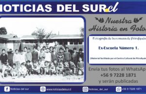 Alumnos de la Ex-Escuela Número 1 de Pitrufquén