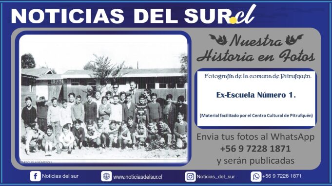 Alumnos de la Ex-Escuela Número 1 de Pitrufquén