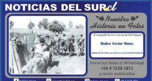 Tradicional Rodeo en el Sector de Mune, Comuna de Pitrufquén