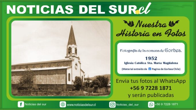 Año 1952, Iglesia Católica Sta. María Magdalena de Gorbea