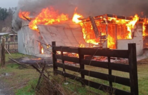 Vuelco En Caso De Mujer Muerta En Incendio En Villarrica: Pareja Es Detenida Como Presunto Femicida