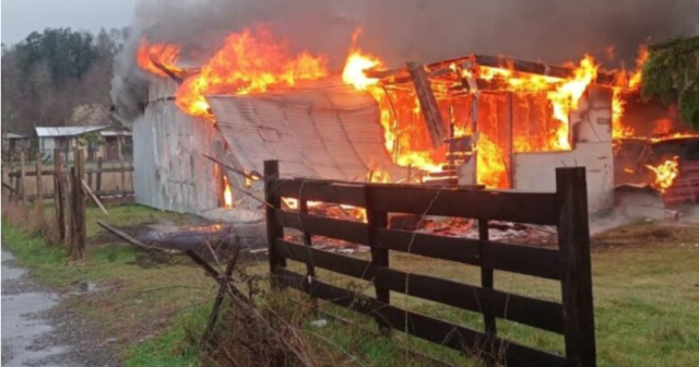 Vuelco En Caso De Mujer Muerta En Incendio En Villarrica: Pareja Es Detenida Como Presunto Femicida
