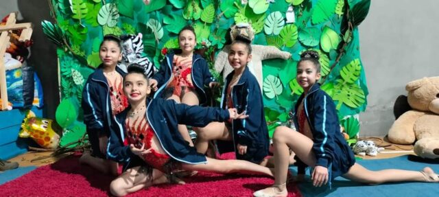 Deportistas de Gimnasia Rítmica Brillaron en Campeonato del Club Aneley de Pitrufquén