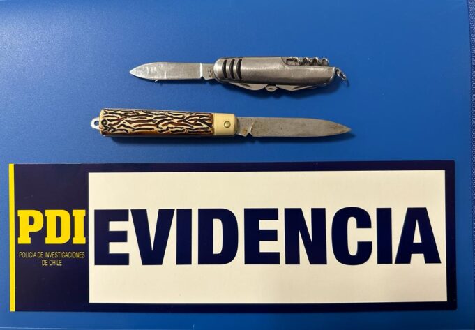 Hombre Es De Tenido Por Porte De Arma Cortante, Usurpación De Identidad Y Maltrato De Obra A Funcionario Policial En Temuco