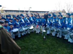 Banda de Guerra del Colegio Madres Dominicas de Pitrufquén Gana Primer Lugar en Competencia Regional
