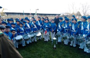Banda de Guerra del Colegio Madres Dominicas de Pitrufquén Gana Primer Lugar en Competencia Regional