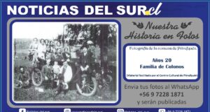 Años 20, Familia de Colonos, Comuna de Pitrufquén