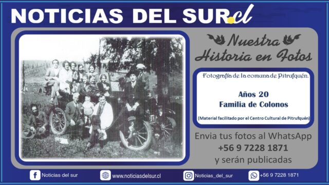 Años 20, Familia de Colonos, Comuna de Pitrufquén