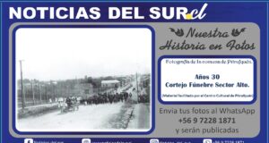 Años 30, Cortejo Fúnebre Sector Alto de la Ciudad