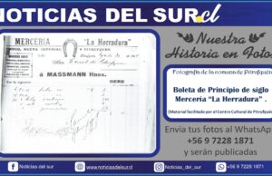 Pitrufquén, Boleta de Principios de Siglo