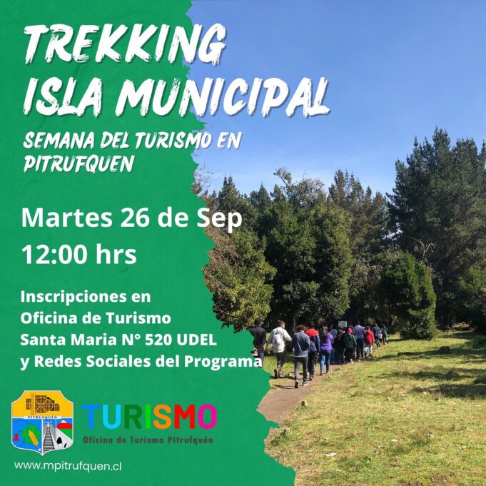 Semana Del Turismo: Invitan A Participar de Trekking Por La Isla Municipal De Pitrufquén