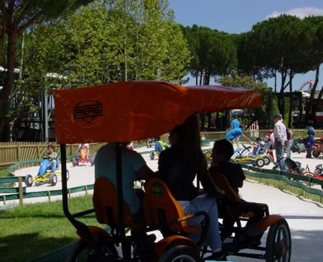 Adulta Mayor es Atropellada por Carro a Pedales en Parque Vergara