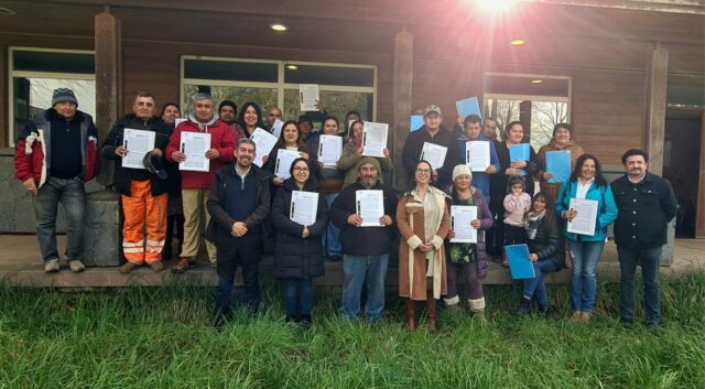 Comunidad Indígena De Freire Recibió Sus Primeros Goces Habitacionales