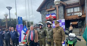Carabineros De Pucón Reciben Dos Nuevas Motocicletas A Todo Terreno