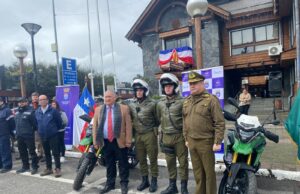 Carabineros De Pucón Reciben Dos Nuevas Motocicletas A Todo Terreno