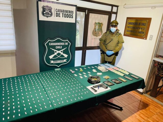 OS-7 Desbarata Red De Microtráfico De Drogas En Collipulli