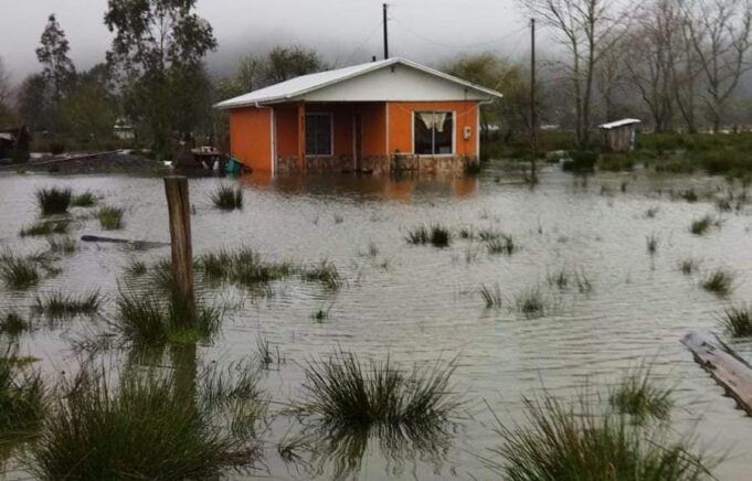 Sistema Frontal Deja Damnificados Y Personas Aisladas En La Araucanía