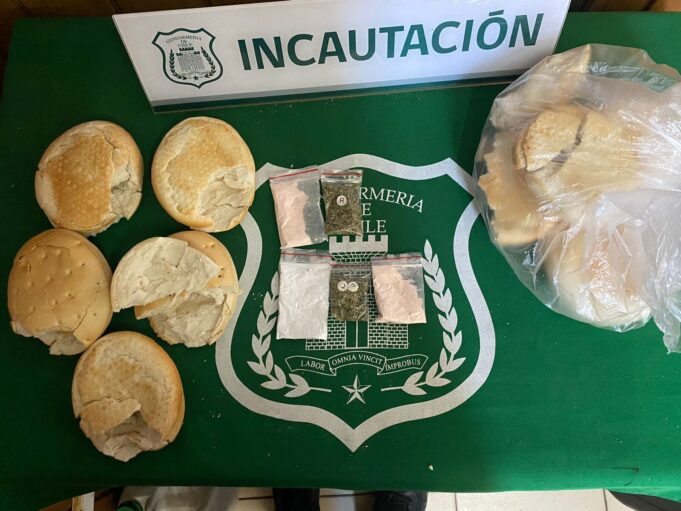 Funcionarios del Centro Penitenciario Incautaron 05 Envoltorios que Contenían Cannabis Sativa, Cocaína y Tusi