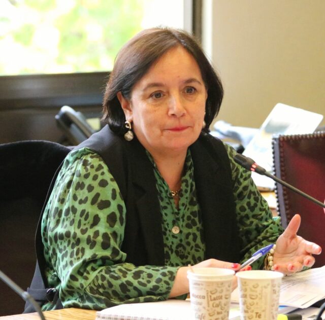 Senadora Carmen Gloria Aravena por Declaración de la CAM
