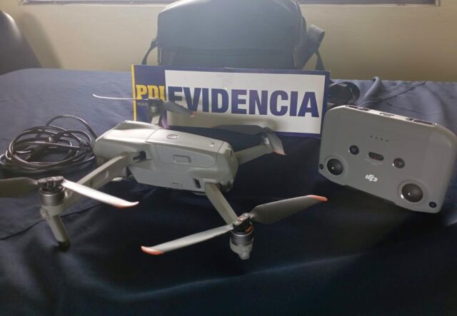 PDI Recuperó en Santiago Dron Robado a la Municipalidad de Gorbea