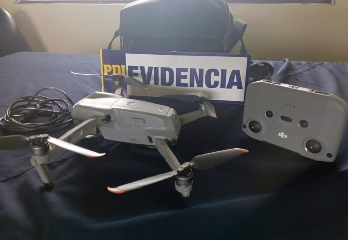 PDI Recuperó en Santiago Dron Robado a la Municipalidad de Gorbea