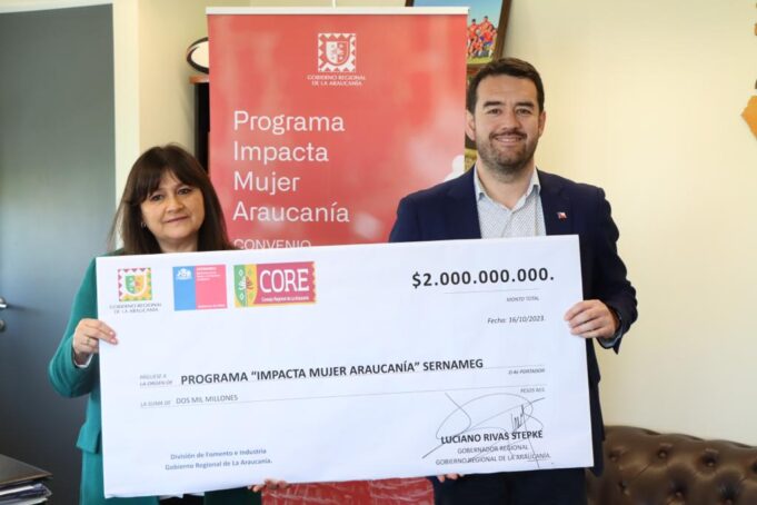 Gobierno Regional Lanza Programa Para Mujeres De Las 32 Comunas De La Araucanía Por $2.000 Millones