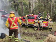 Bomberos De La Región Se Capacitan Para Enfrentar Temporada De Incendios Forestales