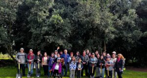 Concejala Viviana Díaz Participa En Reforestación Urbana Parque Isla Cautín