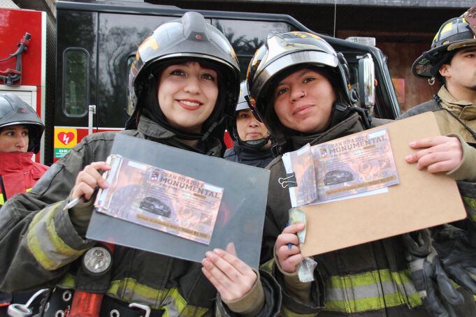 El Cuerpo De Bomberos De Temuco Lanzó Su Rifa Monumental 2023