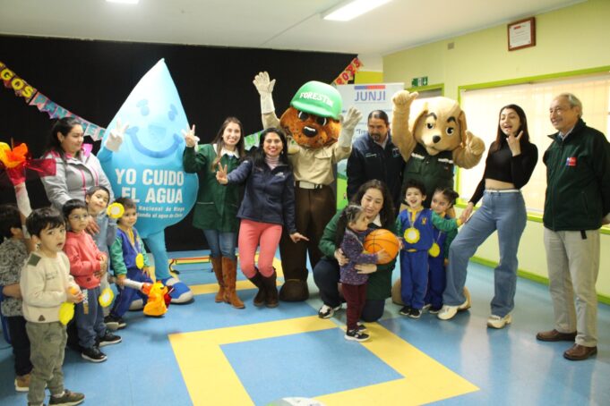 Niñas Y Niños De La JUNJI Se Preparan Para Recibir La Antorcha Panamericana Que Recorrerá Temuco Y Padre Las Casas