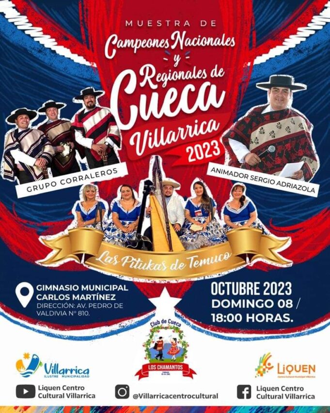 Villarrica Se Viste De Gala Con Muestra De Campeones Nacionales Y Regionales De Cueca