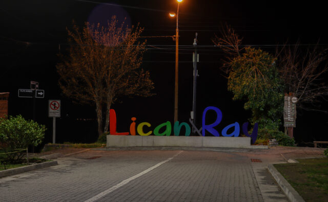Vecinos De Lican Ray Valoran El Cambio De Luminarias Que Se Realiza En Todo Villarrica
