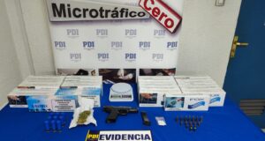 Equipo MT-0 Detuvo A Un Hombre Y Erradica Punto De Microtráfico De Droga En Perquenco