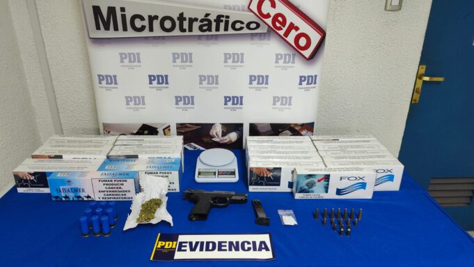 Equipo MT-0 Detuvo A Un Hombre Y Erradica Punto De Microtráfico De Droga En Perquenco