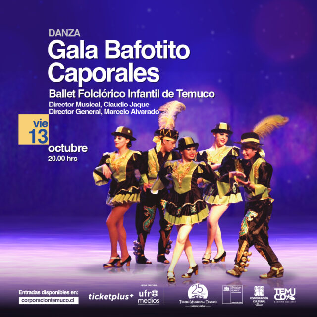 BAFOTITO Presenta Su Gala Artística “Caporales” En El Municipal De Temuco