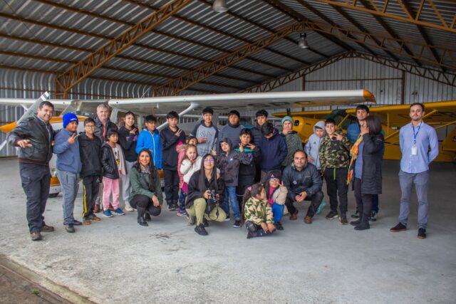 Niños De Escuela Quetroco De Freire Fueron Premiados Por Sus Resultados En Simce 2022 Con Visita Al Aeropuerto Araucanía