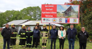 Brigada De Bomberos De Metrenco Celebra Entrega De RS Para Construcción De Nuevo Y Moderno Cuartel