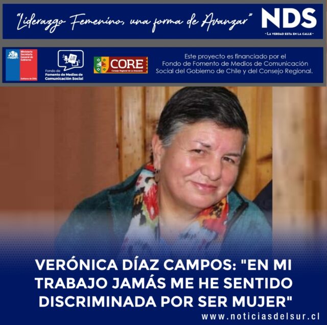 Verónica Díaz: «En mi trabajo jamás me he sentido discriminada por ser mujer»