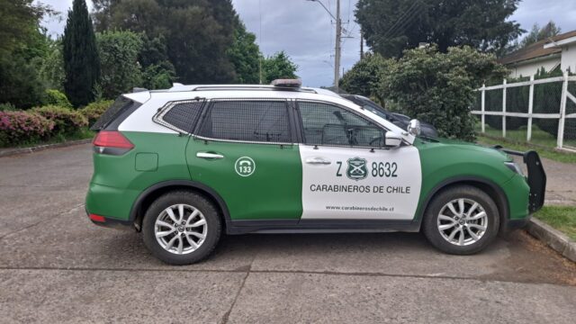 Carabineros De Gorbea Detienen A Una Persona Acusada De Homicidio Frustrado