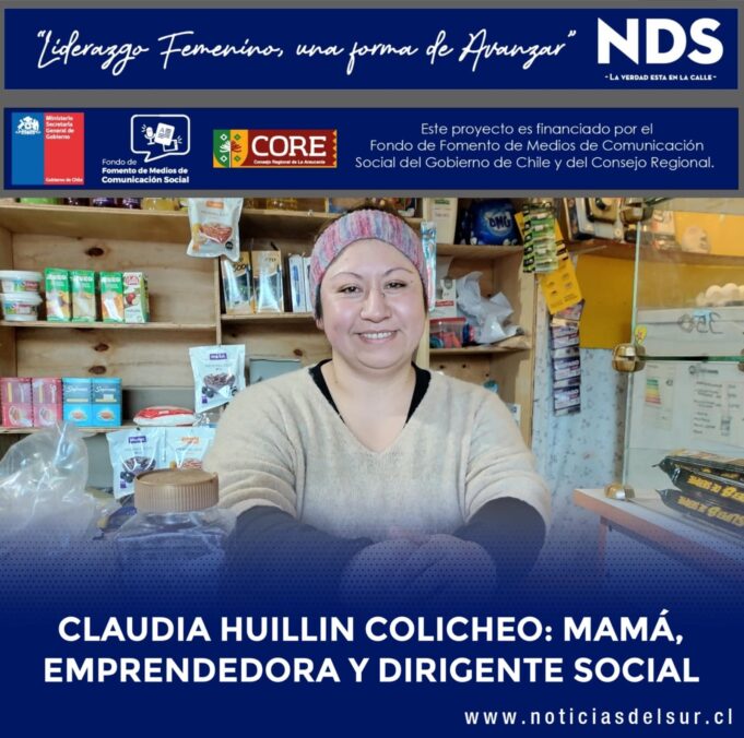 Claudia Huillin Colicheo: Mamá, Emprendedora Y Dirigente Social