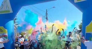 Cecosf De Pitrufquén Comenzó Celebración Aniversario N° 16 Con Gran Cicletada «Color Bike»