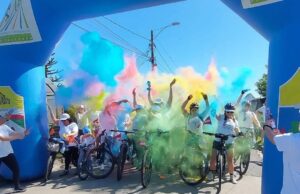 Cecosf De Pitrufquén Comenzó Celebración Aniversario N° 16 Con Gran Cicletada «Color Bike»